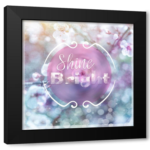 Cherry Blu Sign 4 Black Modern Wood Framed Art Print with Double Matting by LightBoxJournal