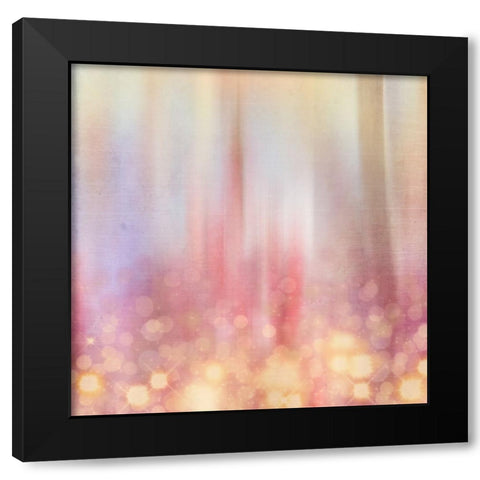 Gypsy Cherry Background Black Modern Wood Framed Art Print by LightBoxJournal