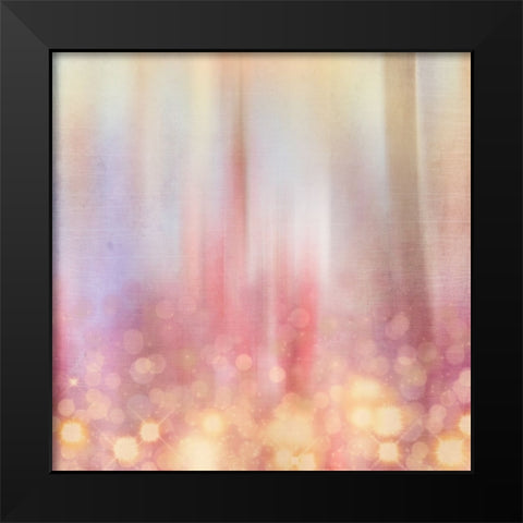 Gypsy Cherry Background Black Modern Wood Framed Art Print by LightBoxJournal