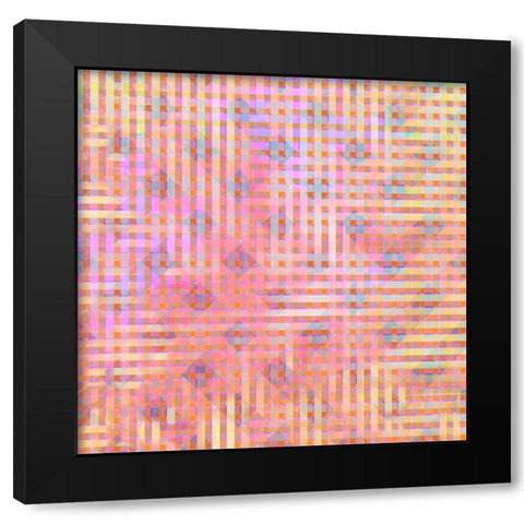 Gypsy Cherry Pattern 2 Black Modern Wood Framed Art Print with Double Matting by LightBoxJournal