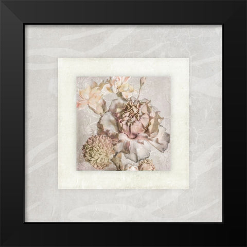 Pink Ivory Portrait 03 Black Modern Wood Framed Art Print by LightBoxJournal