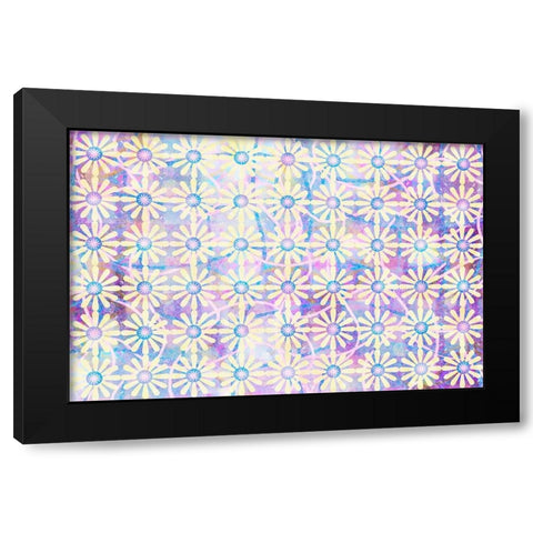 Cherry Blu Pattern 02 Black Modern Wood Framed Art Print with Double Matting by LightBoxJournal
