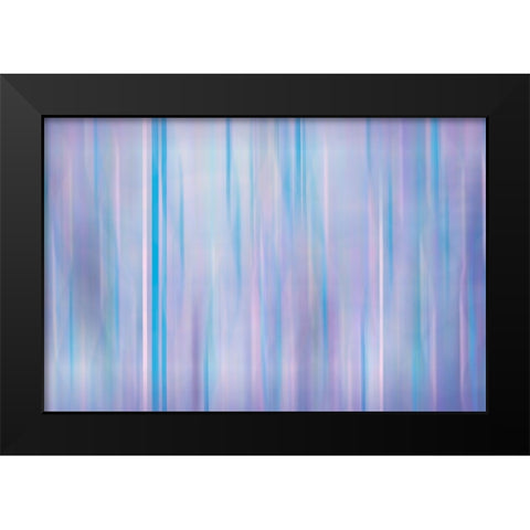 Cherry Blu Pattern 03 Black Modern Wood Framed Art Print by LightBoxJournal