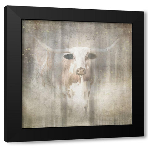 Antique Farm 02 Black Modern Wood Framed Art Print with Double Matting by LightBoxJournal