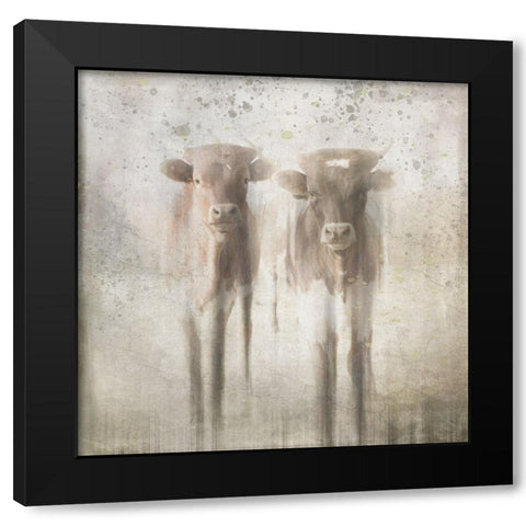 Antique Farm 06 Black Modern Wood Framed Art Print by LightBoxJournal