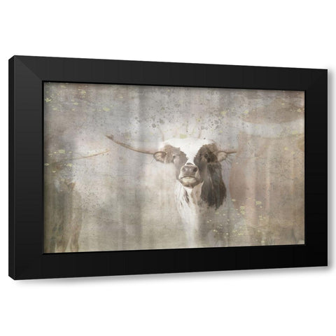 Antique Farm 11 Black Modern Wood Framed Art Print with Double Matting by LightBoxJournal
