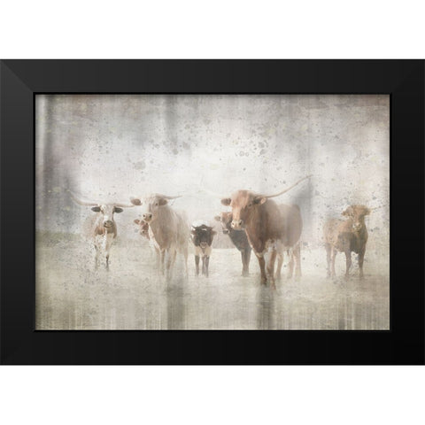 Antique Farm 12 Black Modern Wood Framed Art Print by LightBoxJournal