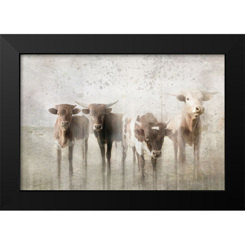 Antique Farm 13 Black Modern Wood Framed Art Print by LightBoxJournal