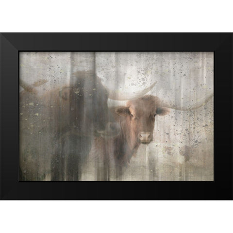 Antique Farm 15 Black Modern Wood Framed Art Print by LightBoxJournal
