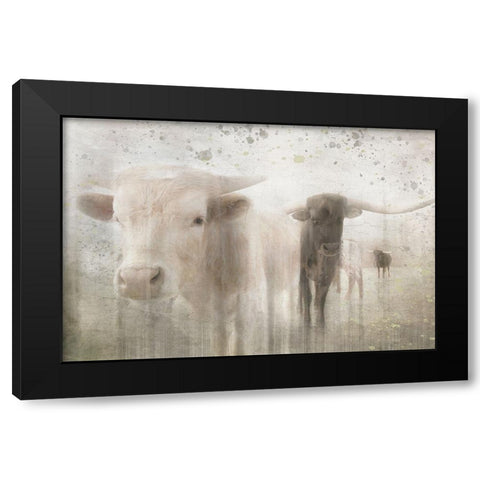 Antique Farm 17 Black Modern Wood Framed Art Print with Double Matting by LightBoxJournal