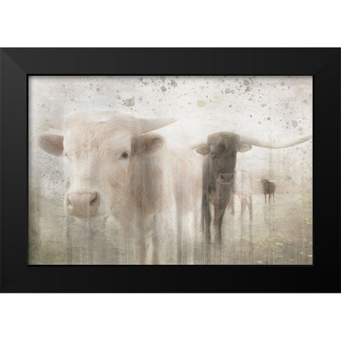Antique Farm 17 Black Modern Wood Framed Art Print by LightBoxJournal