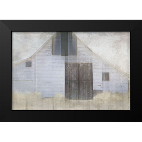 Antique Farm 20 Black Modern Wood Framed Art Print by LightBoxJournal