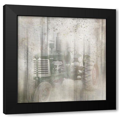 Antique Farm 24 Black Modern Wood Framed Art Print with Double Matting by LightBoxJournal