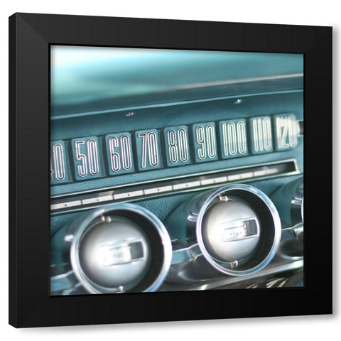 Antique Garage 4 Black Modern Wood Framed Art Print with Double Matting by LightBoxJournal