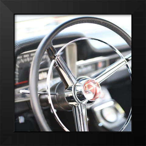 Antique Garage 5 Black Modern Wood Framed Art Print by LightBoxJournal