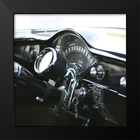 Antique Garage 6 Black Modern Wood Framed Art Print by LightBoxJournal