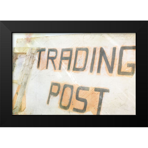 JunkGypsy 5 Black Modern Wood Framed Art Print by LightBoxJournal