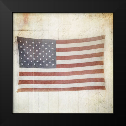 JunkGypsy 45 Black Modern Wood Framed Art Print by LightBoxJournal