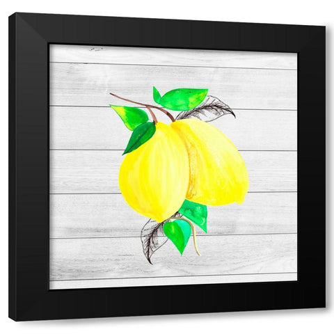 Farm Lemon 02 Black Modern Wood Framed Art Print with Double Matting by LightBoxJournal