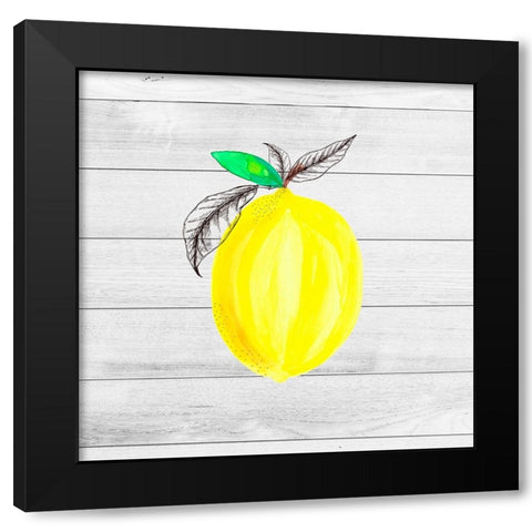 Farm Lemon 04 Black Modern Wood Framed Art Print with Double Matting by LightBoxJournal