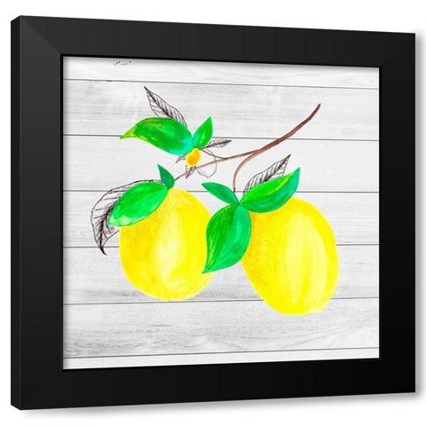 Farm Lemon 05 Black Modern Wood Framed Art Print with Double Matting by LightBoxJournal