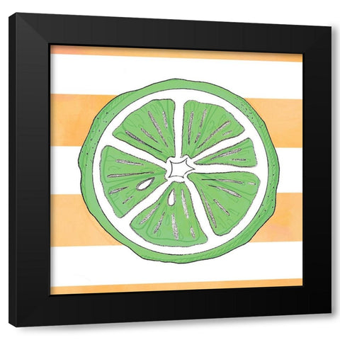 Summer time Lemon 03 Black Modern Wood Framed Art Print by LightBoxJournal