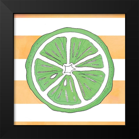 Summer time Lemon 03 Black Modern Wood Framed Art Print by LightBoxJournal