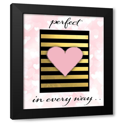 Love you 03 Black Modern Wood Framed Art Print with Double Matting by LightBoxJournal
