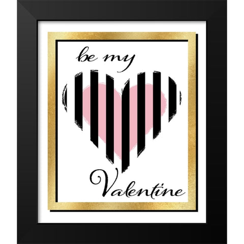 Love you 04 Black Modern Wood Framed Art Print by LightBoxJournal