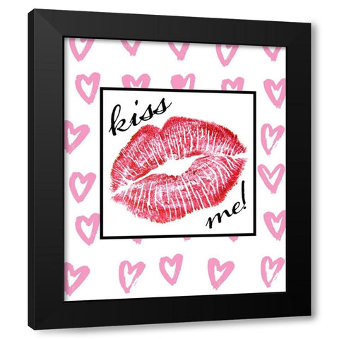 Love you 05 Black Modern Wood Framed Art Print with Double Matting by LightBoxJournal