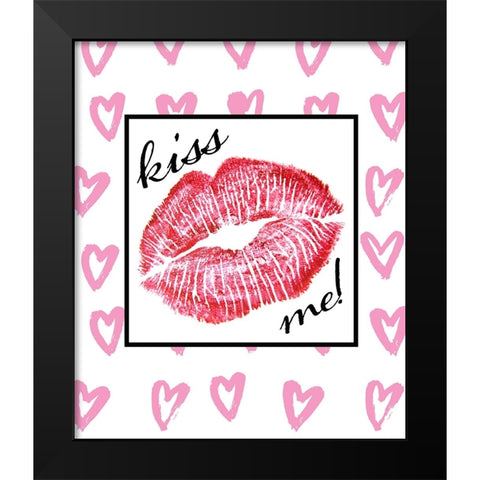 Love you 05 Black Modern Wood Framed Art Print by LightBoxJournal