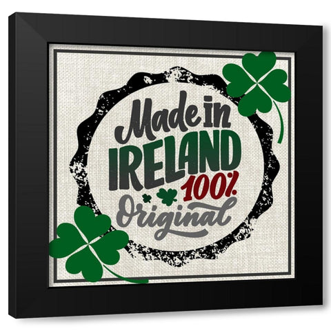 St. Patricks Day 1A Black Modern Wood Framed Art Print with Double Matting by LightBoxJournal