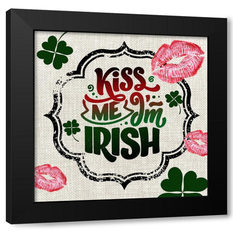 St. Patricks Day 3A Black Modern Wood Framed Art Print with Double Matting by LightBoxJournal