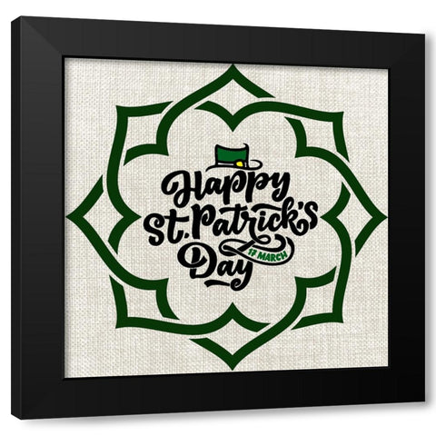 St. Patricks Day 5A Black Modern Wood Framed Art Print with Double Matting by LightBoxJournal