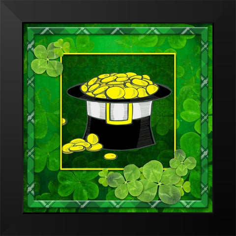 St. Patricks Day_08 Black Modern Wood Framed Art Print by LightBoxJournal