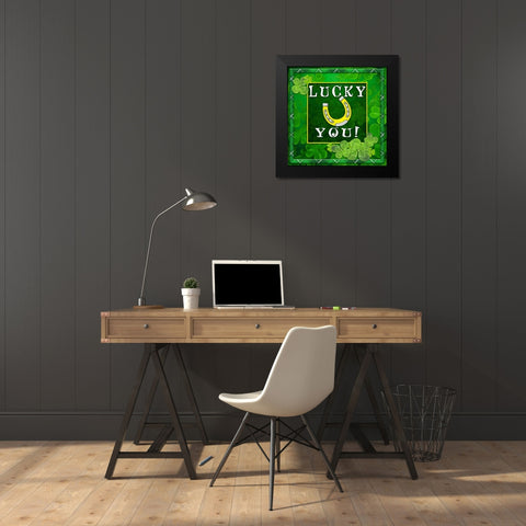 St. Patricks Day_09 Black Modern Wood Framed Art Print by LightBoxJournal
