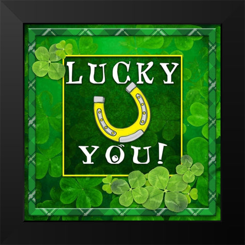 St. Patricks Day_09 Black Modern Wood Framed Art Print by LightBoxJournal
