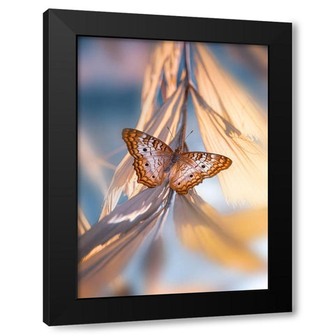 Goodbye My Friend Black Modern Wood Framed Art Print by Love Grams