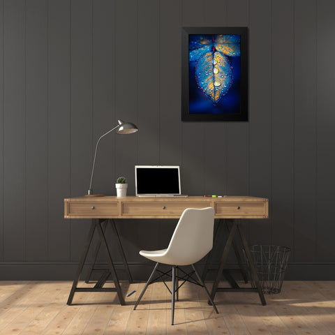 Drops of Jupiter Black Modern Wood Framed Art Print by Love Grams