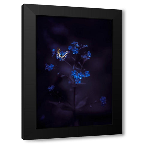 Nightmare Wonders Black Modern Wood Framed Art Print with Double Matting by Love Grams