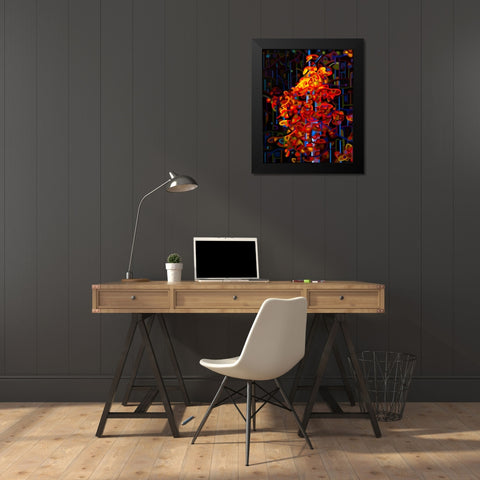 The Beacon Black Modern Wood Framed Art Print by Budan, Mandy