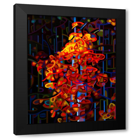 The Beacon Black Modern Wood Framed Art Print by Budan, Mandy