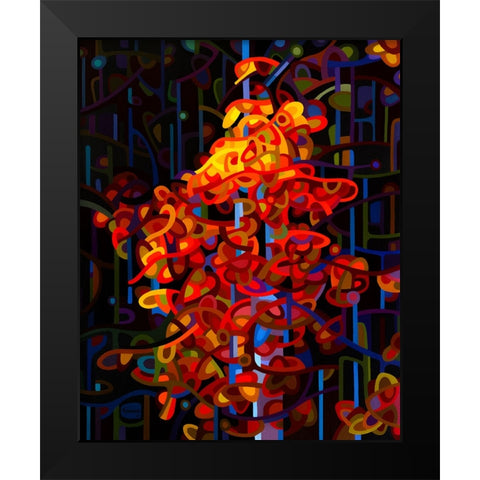 The Beacon Black Modern Wood Framed Art Print by Budan, Mandy