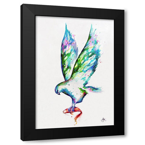 Midas Black Modern Wood Framed Art Print by Allante, Marc