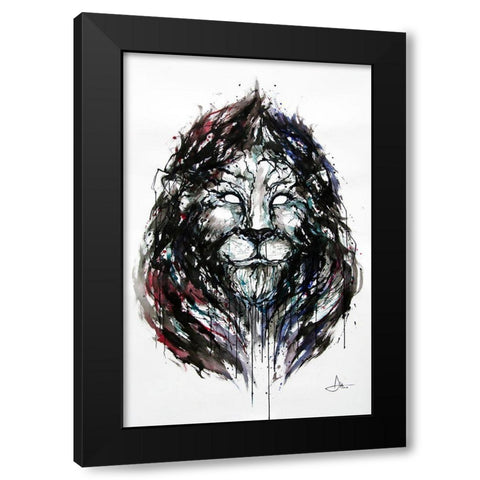 Ozymandius Black Modern Wood Framed Art Print by Allante, Marc