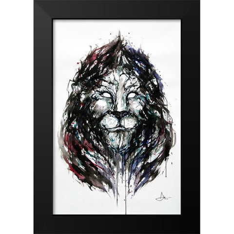 Ozymandius Black Modern Wood Framed Art Print by Allante, Marc