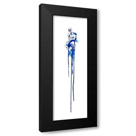 This One Fleeting Thought Black Modern Wood Framed Art Print by Allante, Marc