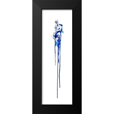 This One Fleeting Thought Black Modern Wood Framed Art Print by Allante, Marc