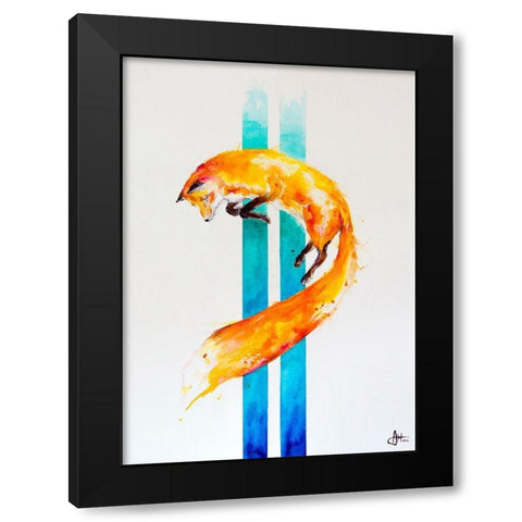 As Above-So Below Black Modern Wood Framed Art Print by Allante, Marc