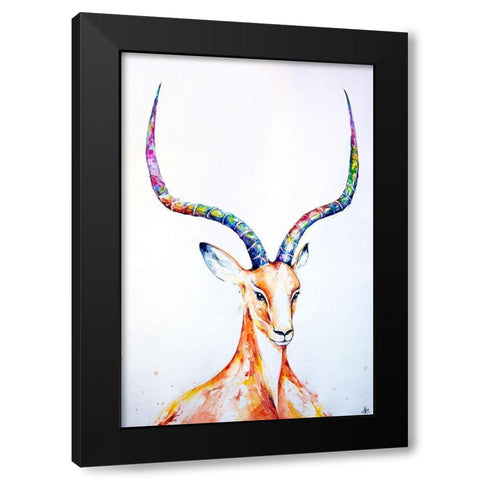 Citadel Black Modern Wood Framed Art Print with Double Matting by Allante, Marc
